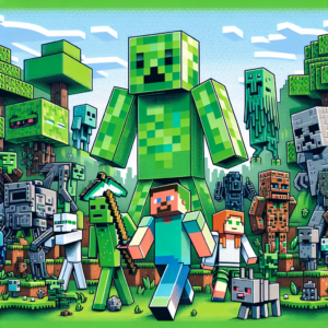 Exploring the Iconic Characters of Minecraft: From Creepers to Steve